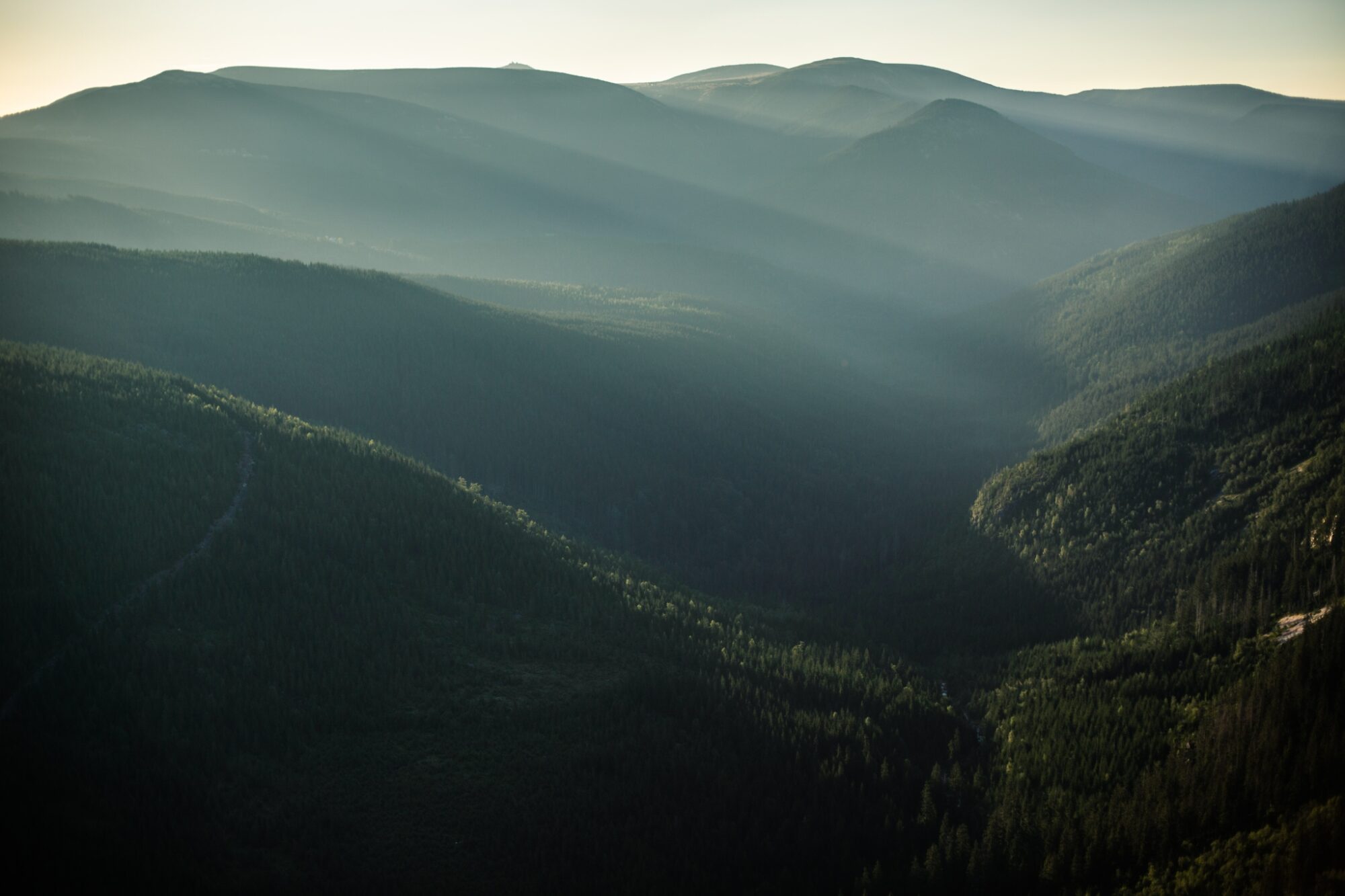 Východ slunce u Pančavského vodopádu, Krkonoše © Anna Jirásková
