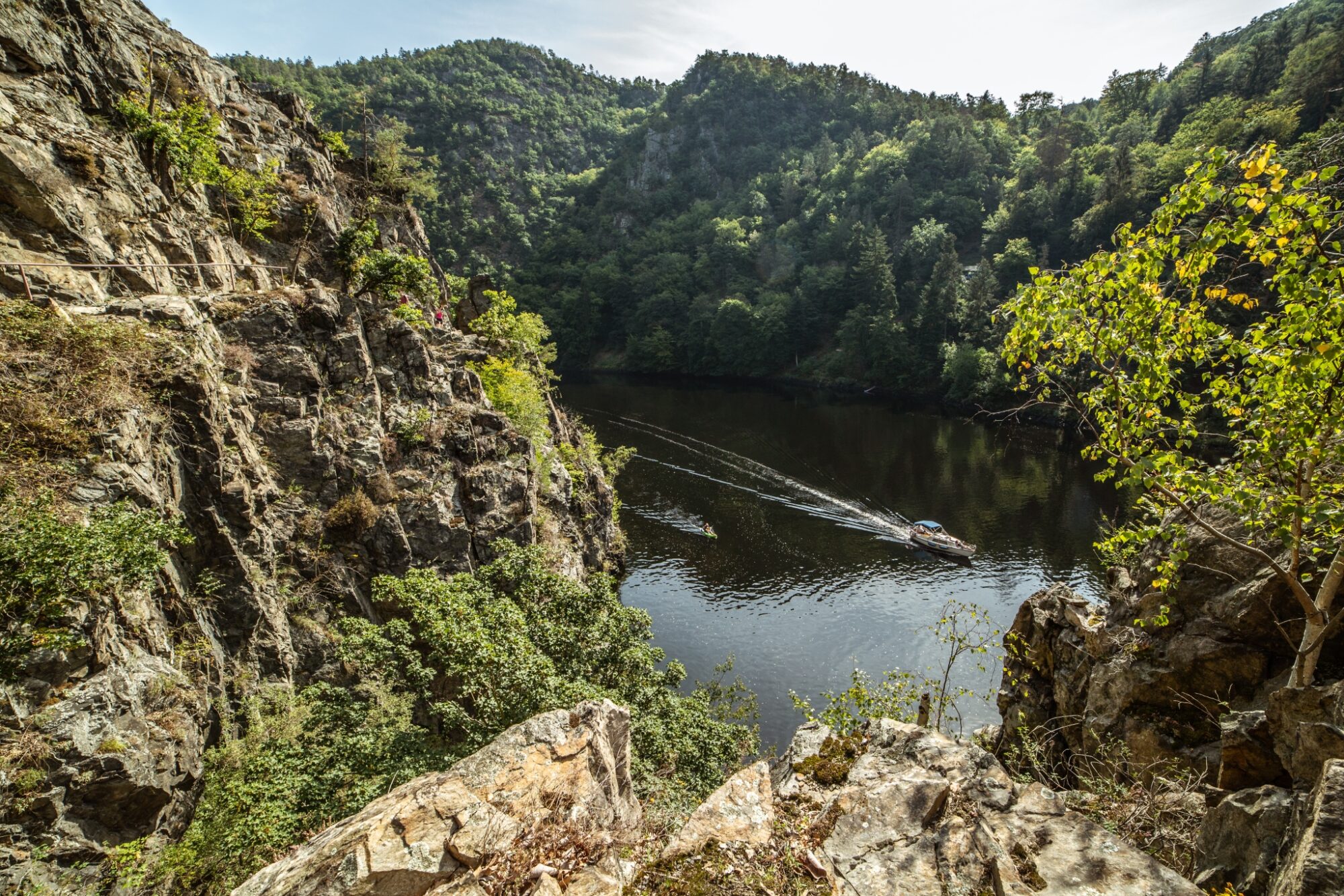 Svatojánské proudy, Vltava, loď © Anna Jirásková